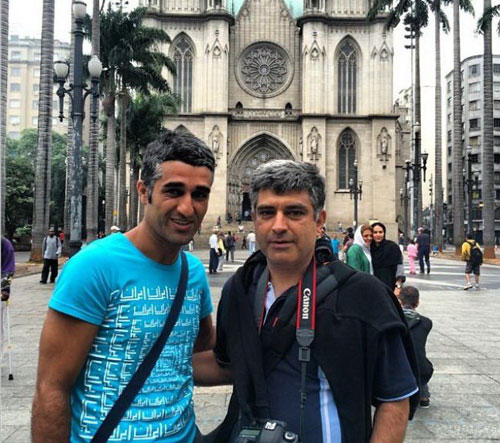تصاویر بازیگران ایرانی در برزیل 