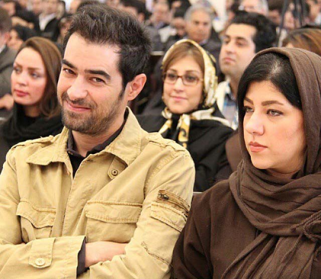 شهاب حسینی در کنار همسرش /عکس