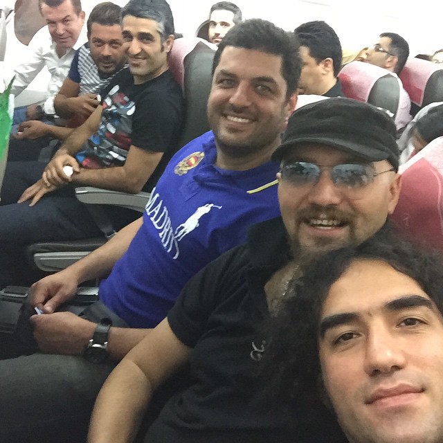 سام درخشانی و دوستانش در حال سفر به استامبول