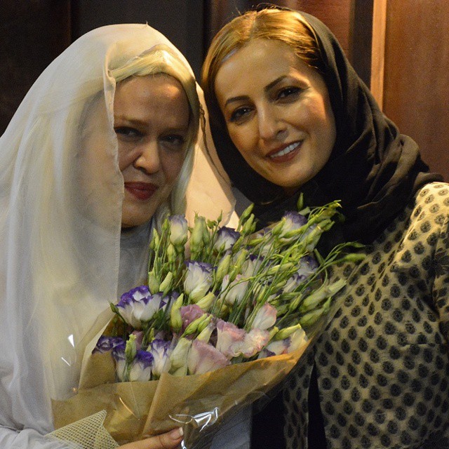 عکس / شقایق دهقان در کنار بهاره رهنما