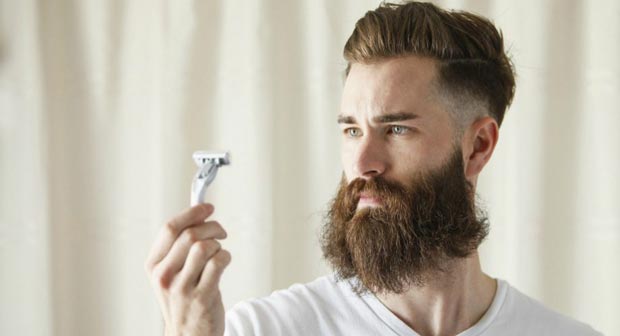 تراشیدن ریش mens-shave-off-beard