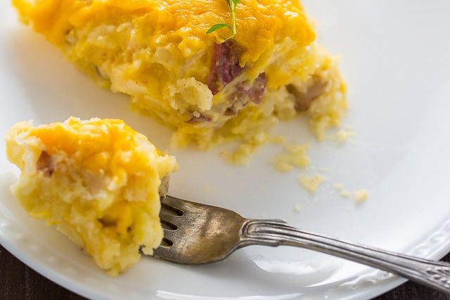 پای سیب زمینی و پنیر