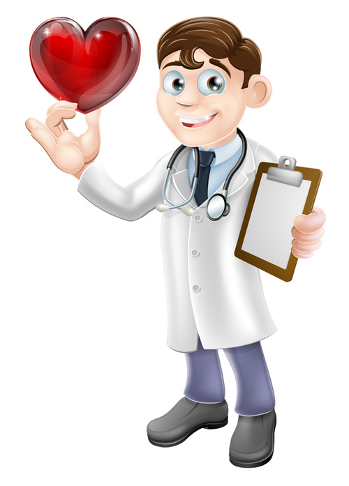 Cartoon Heart Doctor