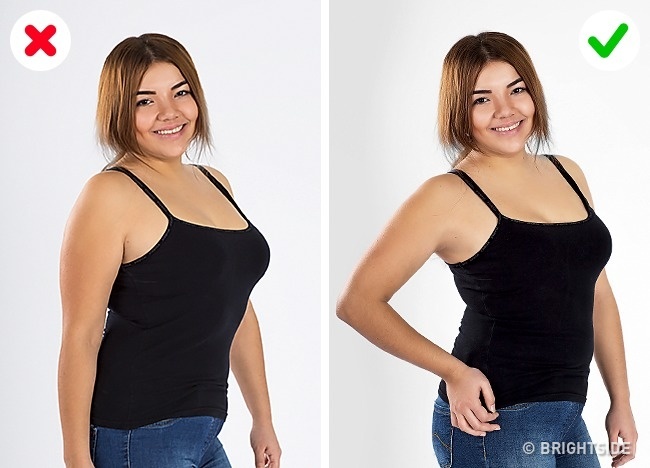 ژست های عکاسی برای خانم های چاق