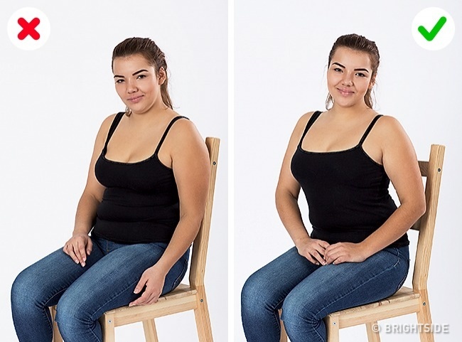 ژست های عکاسی برای خانم های چاق
