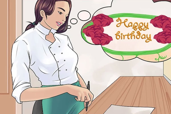 برنامه ریزی تزیین کیک تولد 