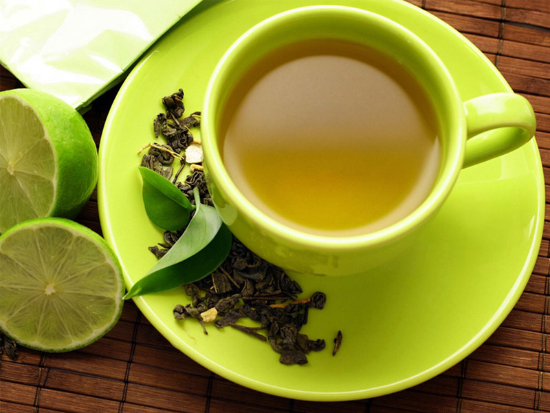 چای سبز درمان کبد چرب